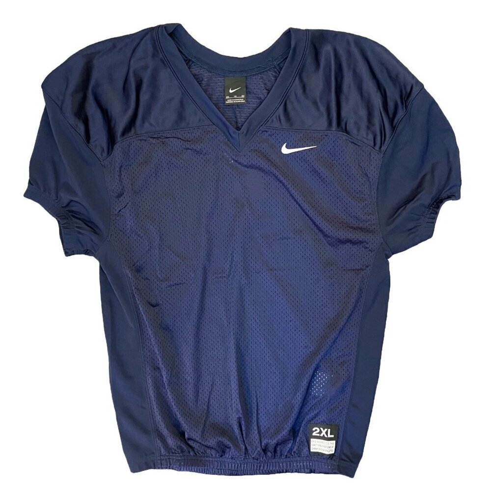 Nike Football Practice Jersey Blue 908739 - 419 Boy’s Size 2XL - XXL - NWT $50